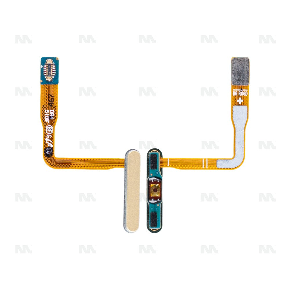 Samsung Galaxy Z Flip6 F741B Fingerprint Sensor Flex With Power Button Yellow OEM