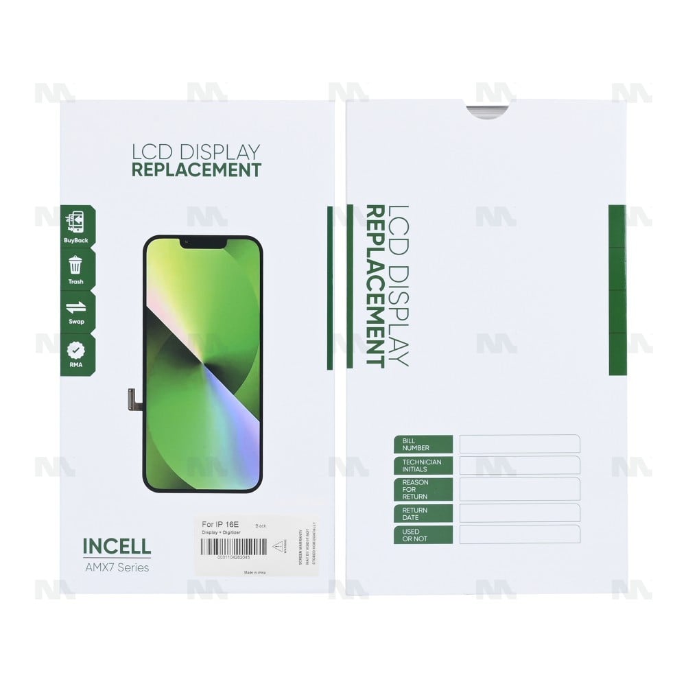 For iPhone 16e Display Top In-Cell