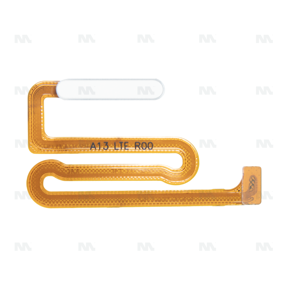 Samsung Galaxy A13 A135F, A13 2022 A137F Fingerprint Sensor And Power Flex White