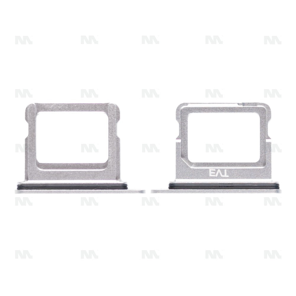 For Apple iPhone 16, 16 Plus Sim Card Holder White Pulled