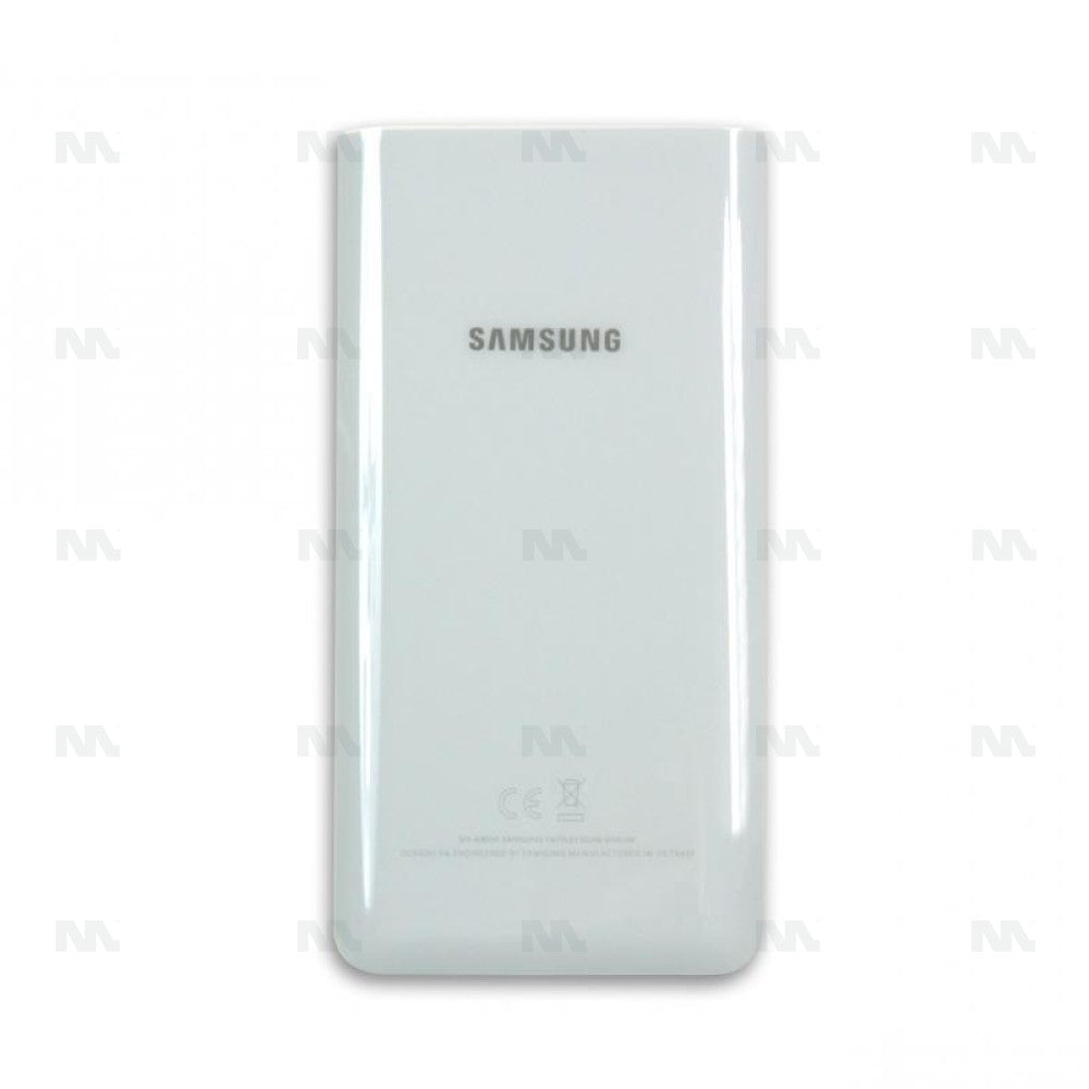 Samsung Galaxy A80 A805F Back Cover Without Lens Ghost White OEM