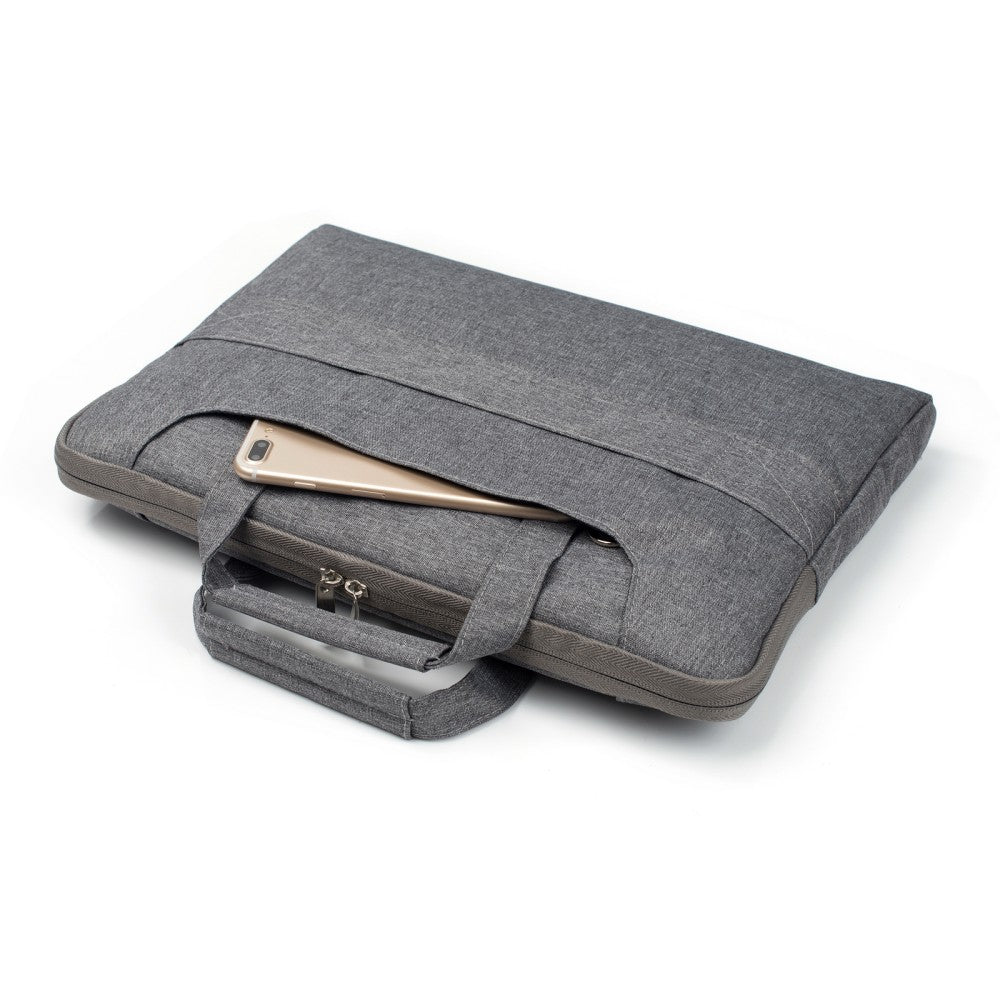 Laptop Sleeve Bag With Shoulder Strap 13, 14.2 inch Grey