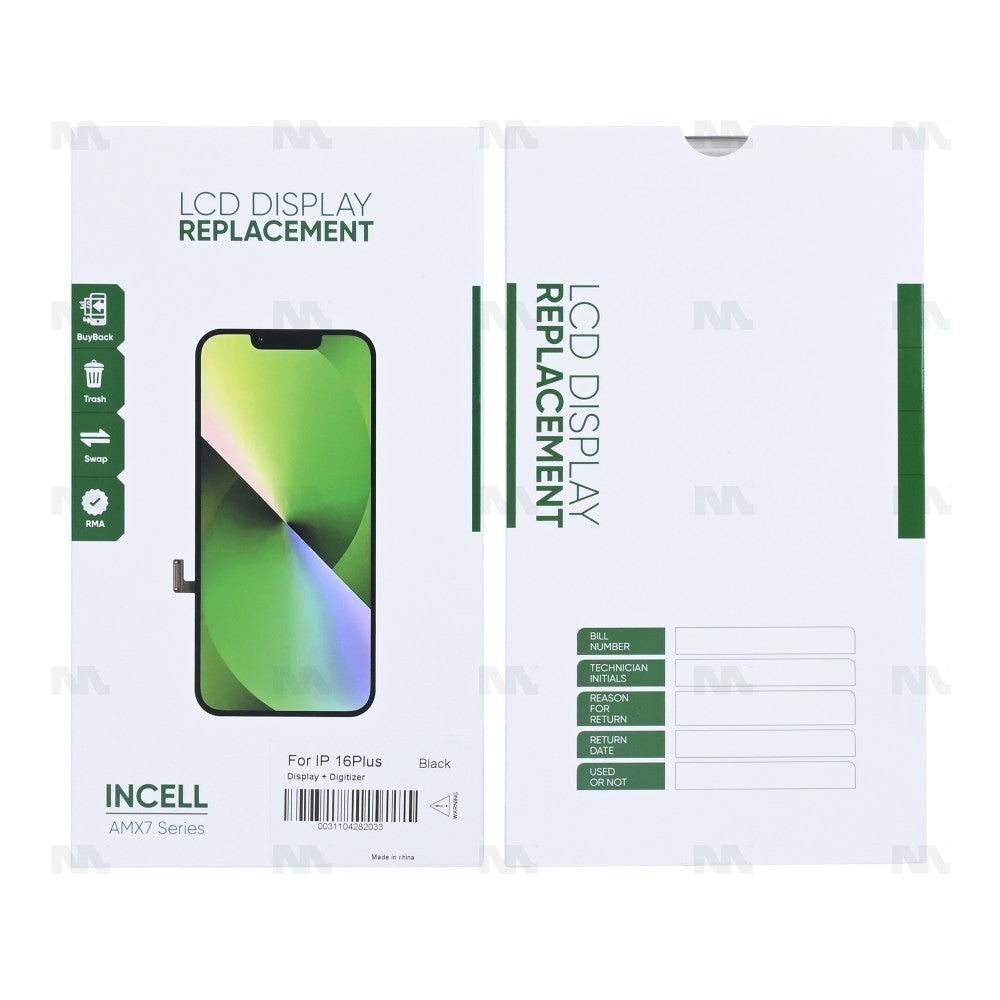 For iPhone 16 Plus Display Top In-Cell