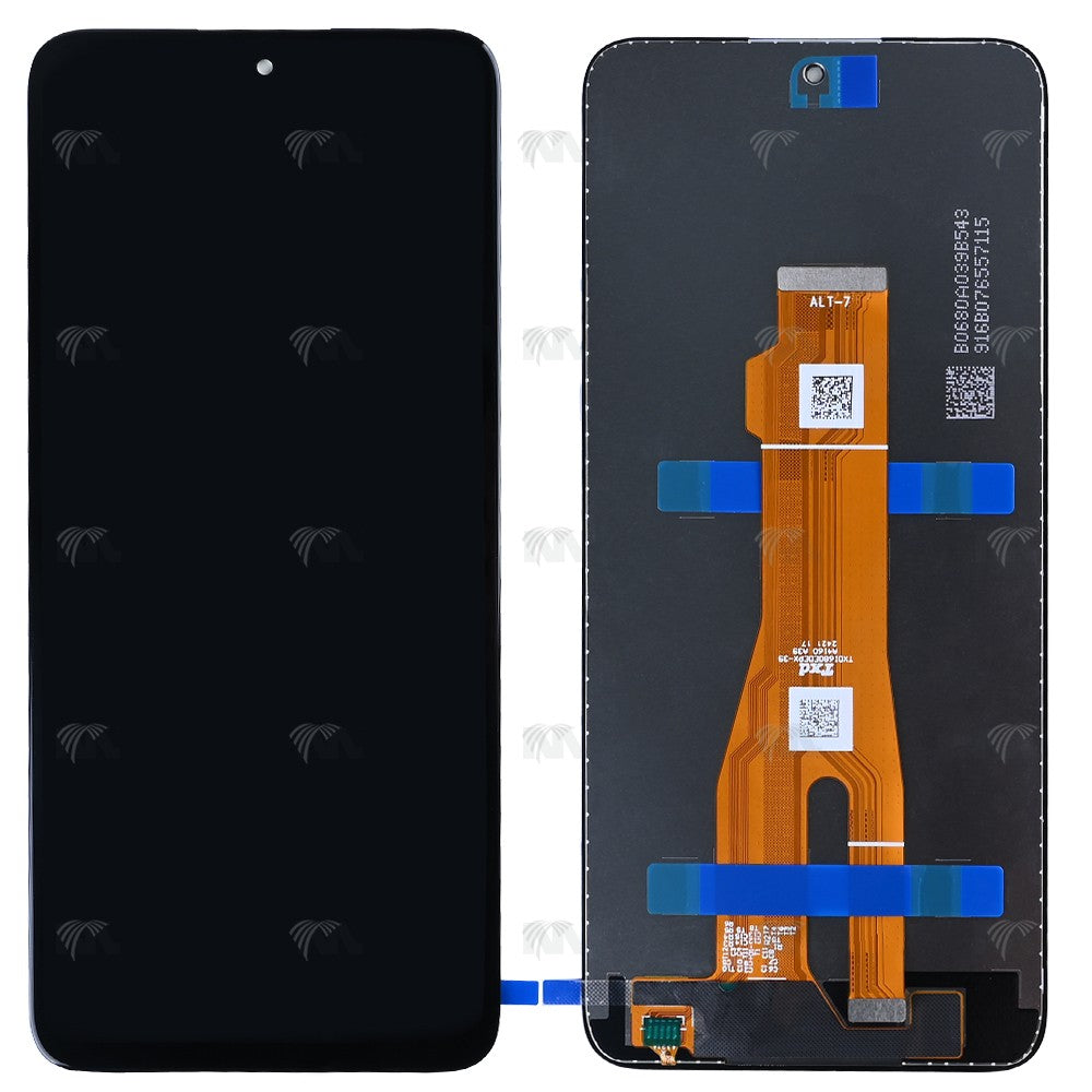 Honor X7c (ALT-LX2) Display And Digitizer Without Frame Black OEM