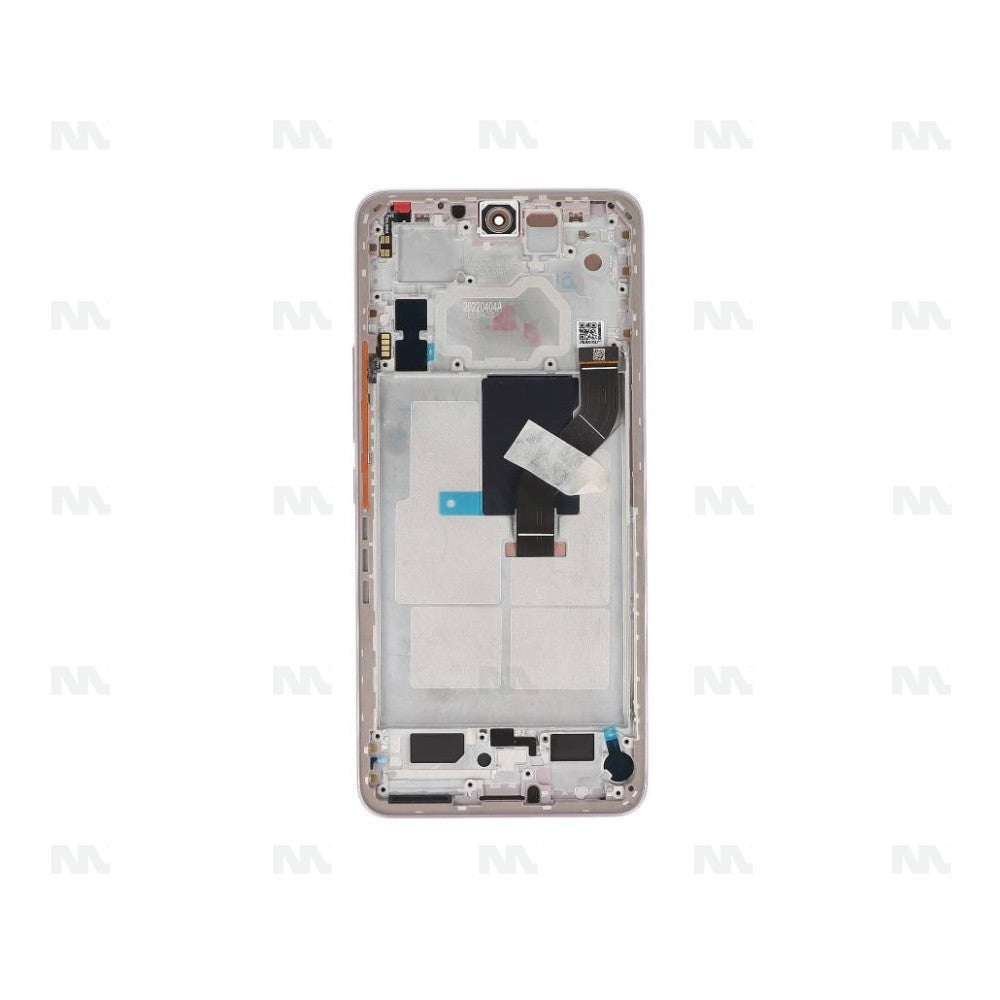 Xiaomi 12 Lite Display And Digitizer With Frame Lite Pink Service Pack