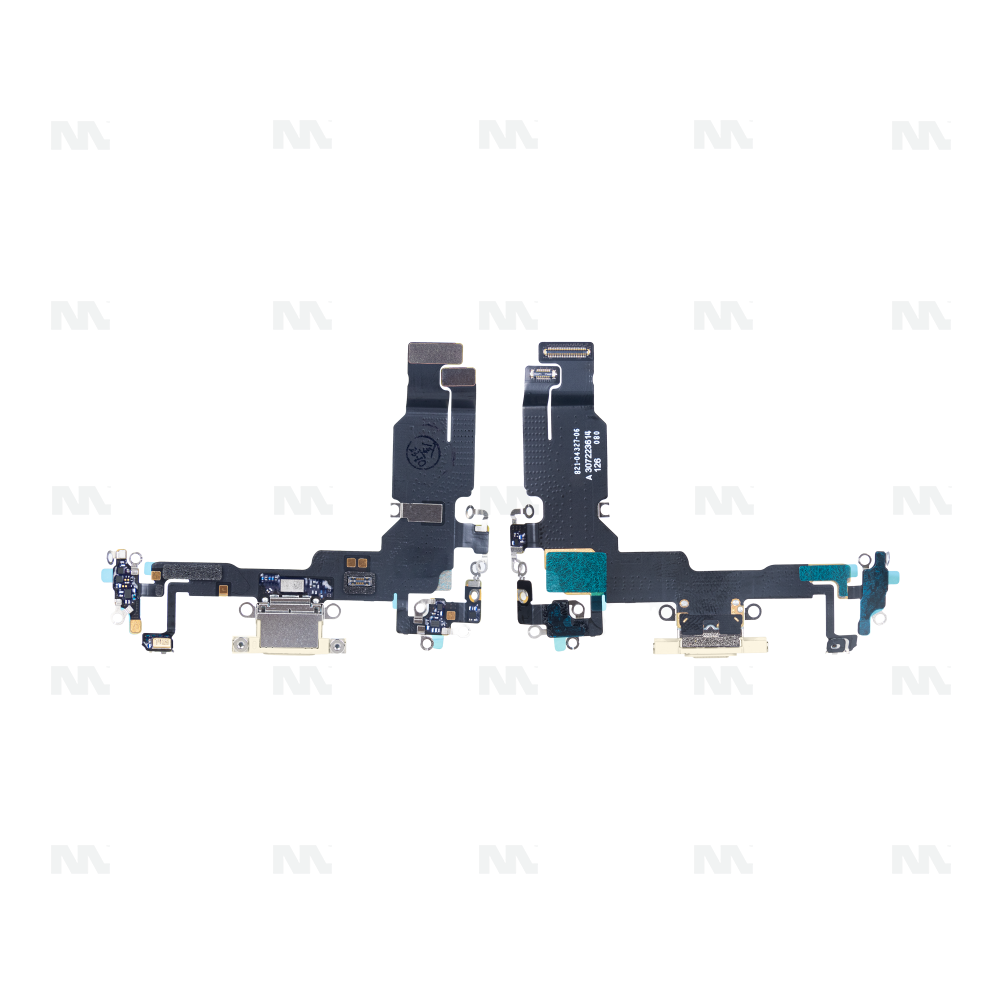 For Apple iPhone 15 System Charging Flex Yellow Pulled