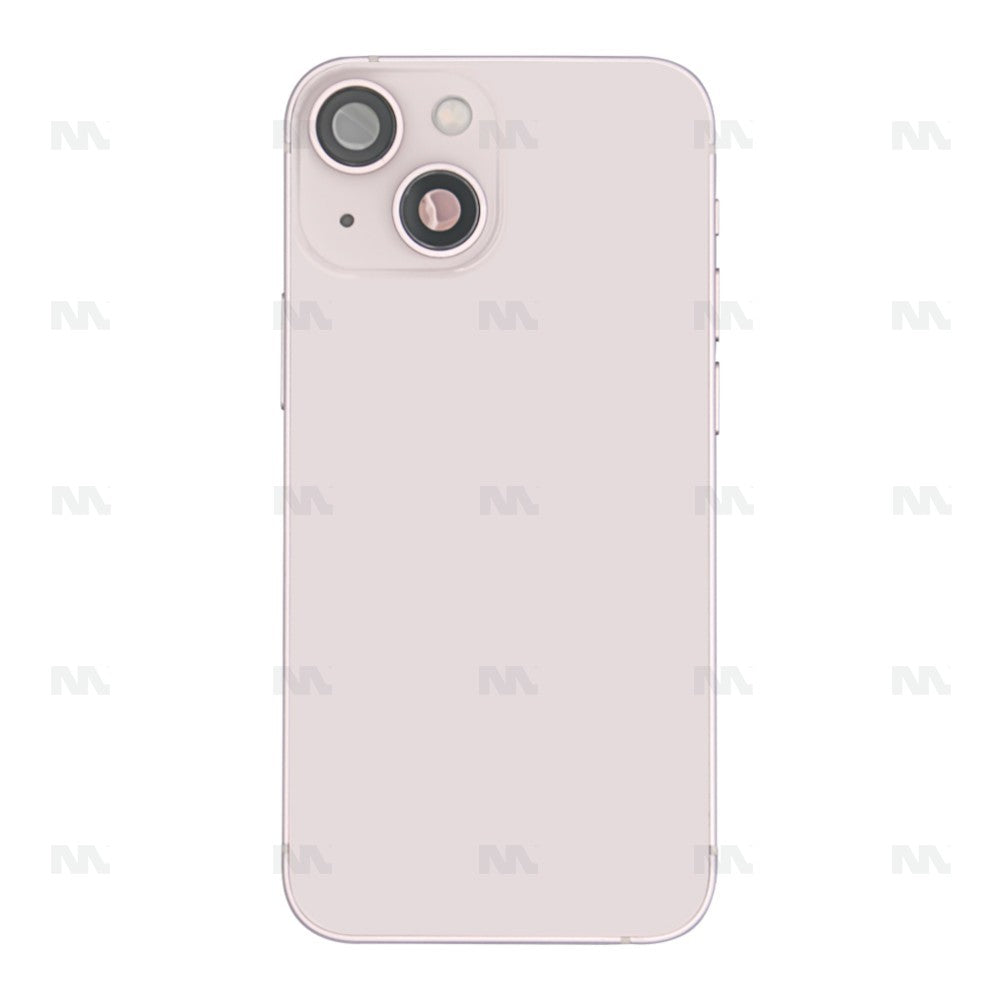 For iPhone 13 Mini Complete Housing incl. All Small Parts Without Battery & Back Camera Pink