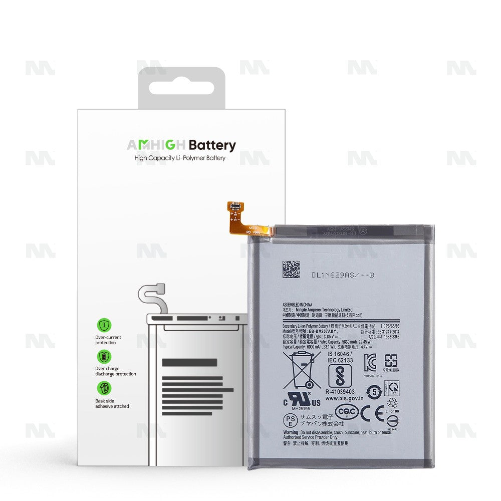 Batteria Samsung Galaxy M31 M315F EB-BM207ABY Ricambio OEM Originale