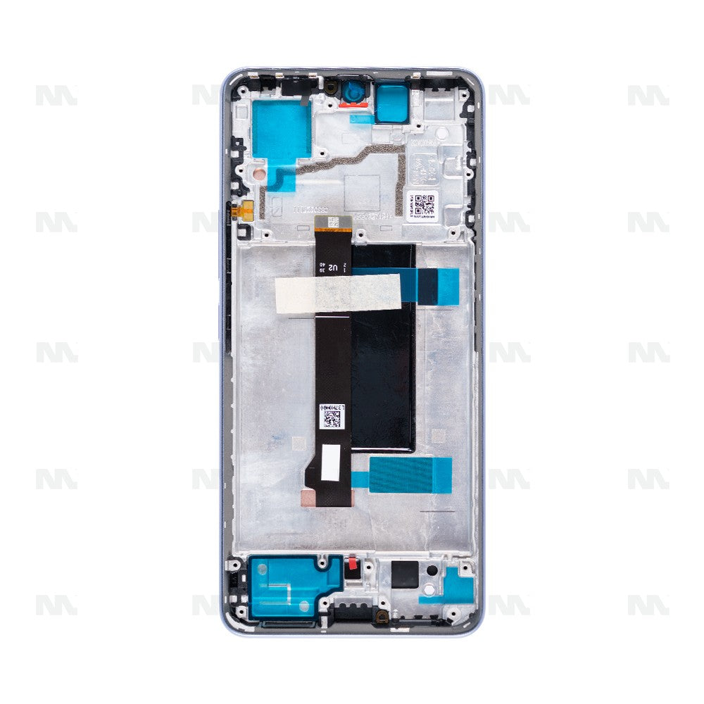 Xiaomi Redmi Note 13 Pro 5G (2312DRA50C, 2312CRAD3C) Display And Digitizer With Frame Violet OEM