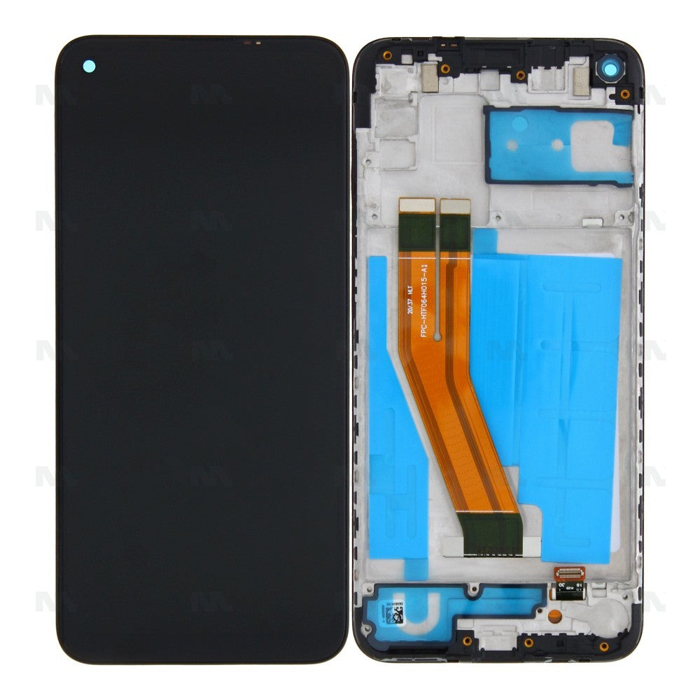 Samsung Galaxy A11 A115F Display And Digitizer With Frame Black Full OEM