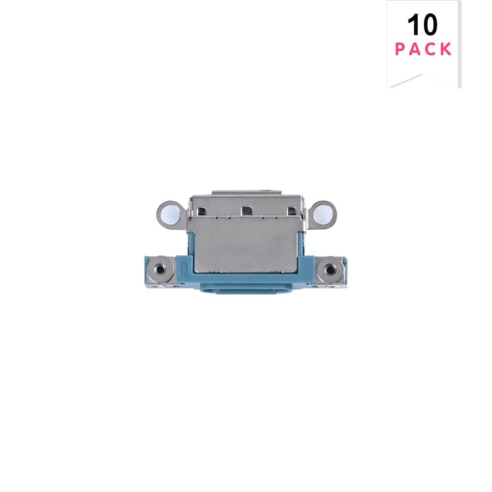 For Apple iPhone 16, 16 Plus System Charging Port Teal (10pcs)