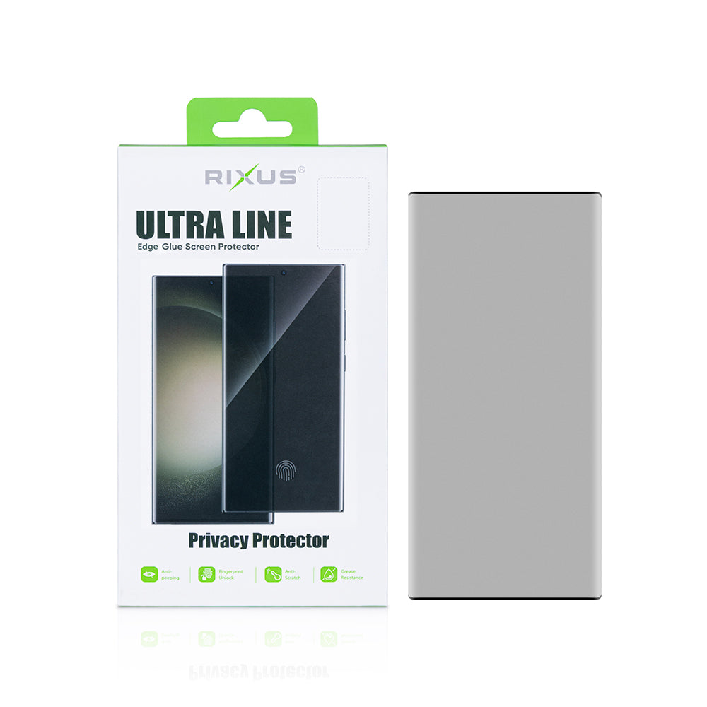 Rixus Privacy Ultra Line Tempered Glass For Samsung Galaxy S25 Ultra