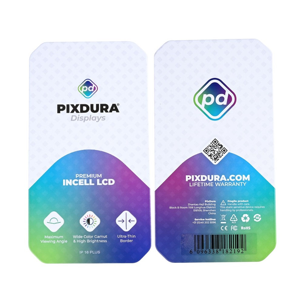 PIXDURA For iPhone 16 Plus Display And Digitizer In-Cell Premium