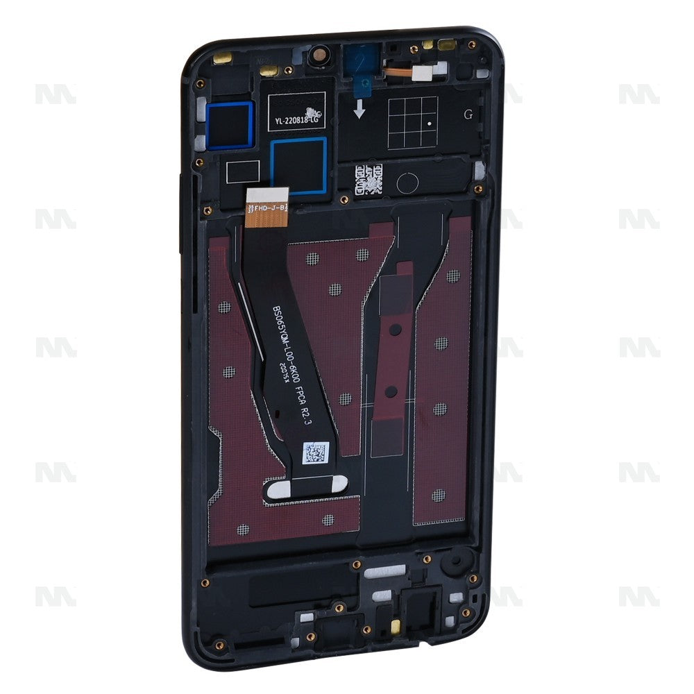 Honor 8X Display And Digitizer With Frame Black Compatible