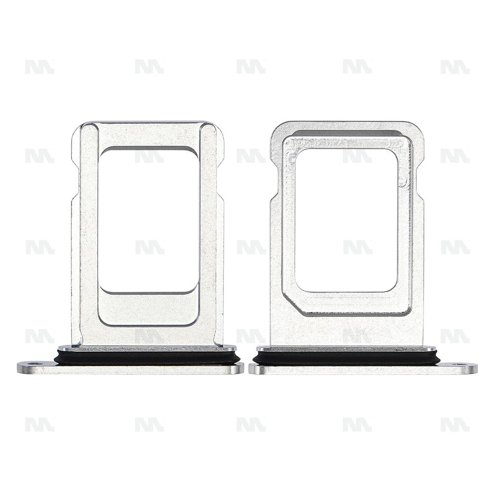 For Apple iPhone 14 Pro Max Sim Card Holder Silver Pulled