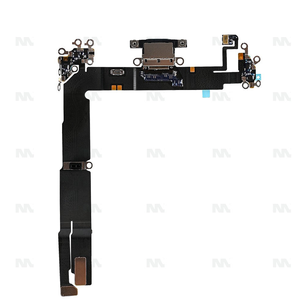 For Apple iPhone 16 Plus System Charging Board Black Pulled