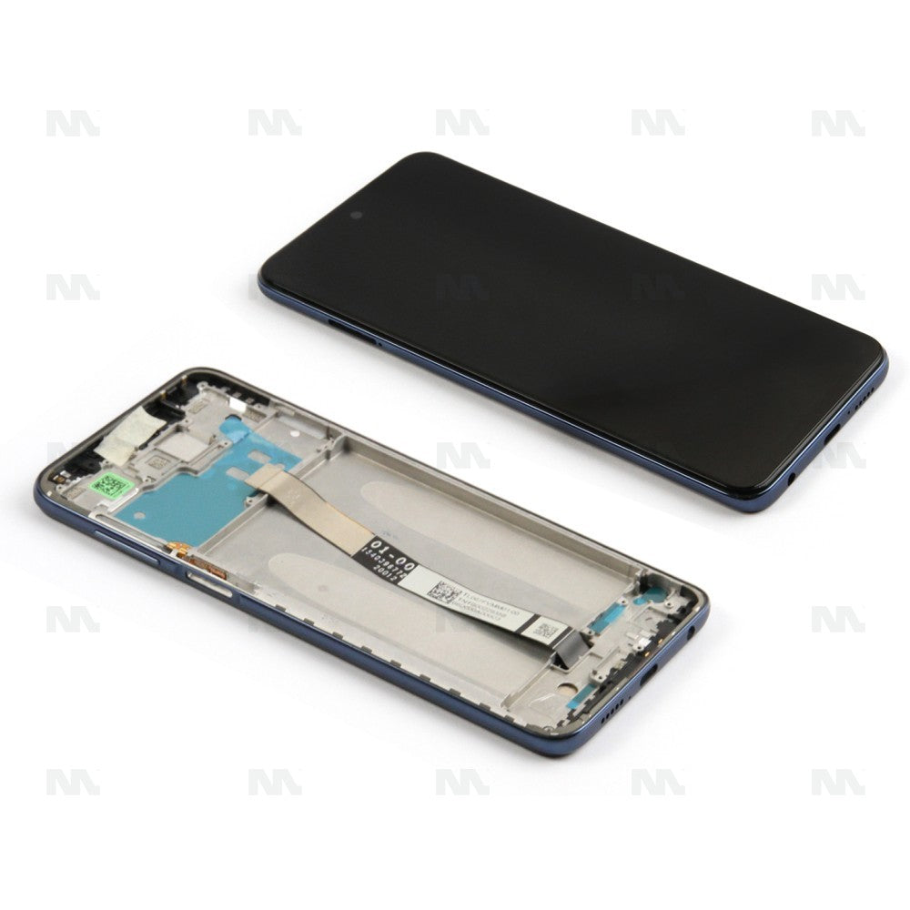 Xiaomi Redmi Note 9S Display and Digitizer Complete Black (Service-Pack)