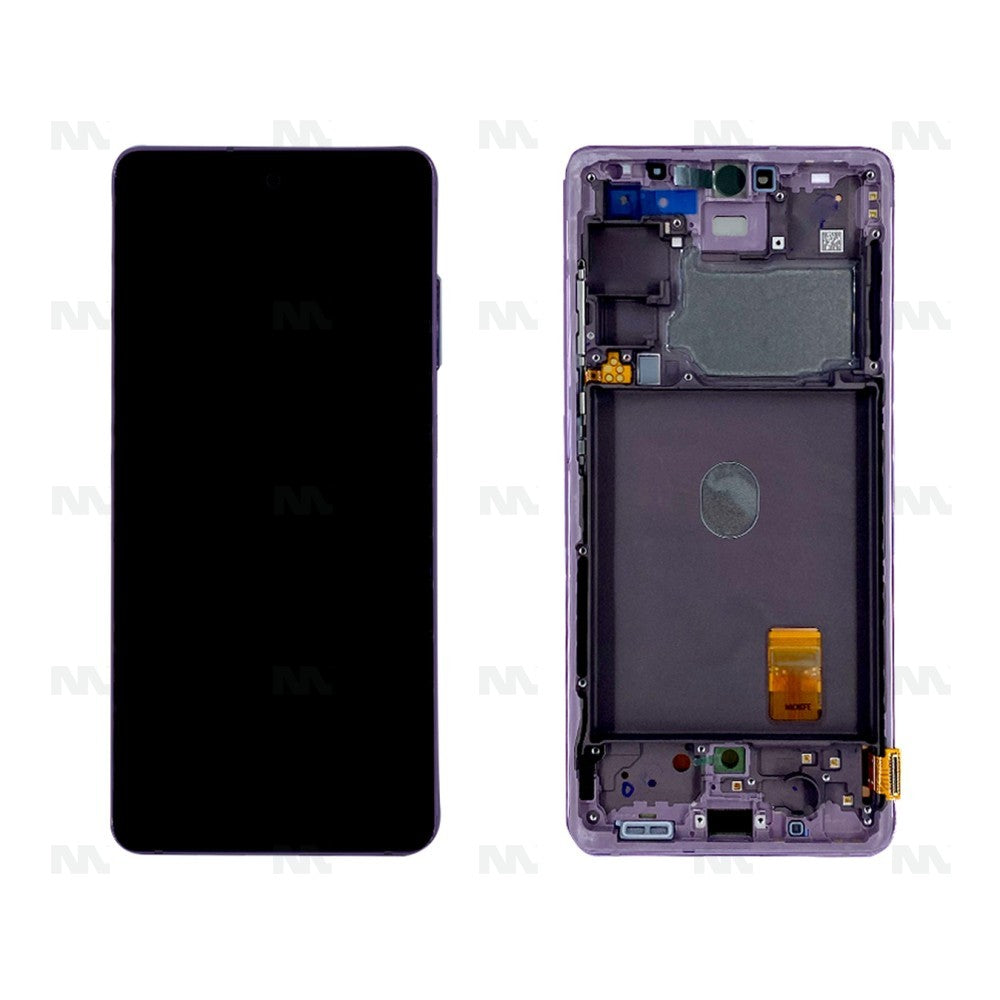 Samsung Galaxy S20 FE G780F, 5G G781B Display And Digitizer With Frame Cloud Lavender Service Pack