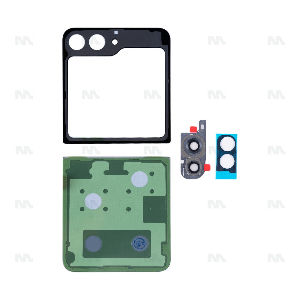 Samsung Galaxy Z Flip5 F731B Back Cover Set With Lens Lavender OEM