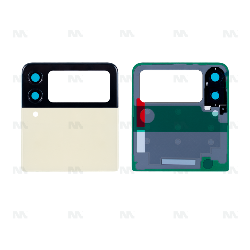 Samsung Galaxy Z Flip3 F711B Back Cover Top With Lens Cream OEM
