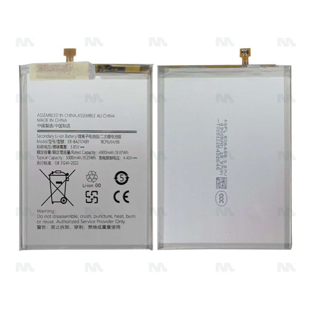 For Samsung Galaxy A21s A217F/ A12 A125F-A127F/ A13 A135F-A137F/ M12 M217F Battery EB-BA217ABY (AMHigh Premium)