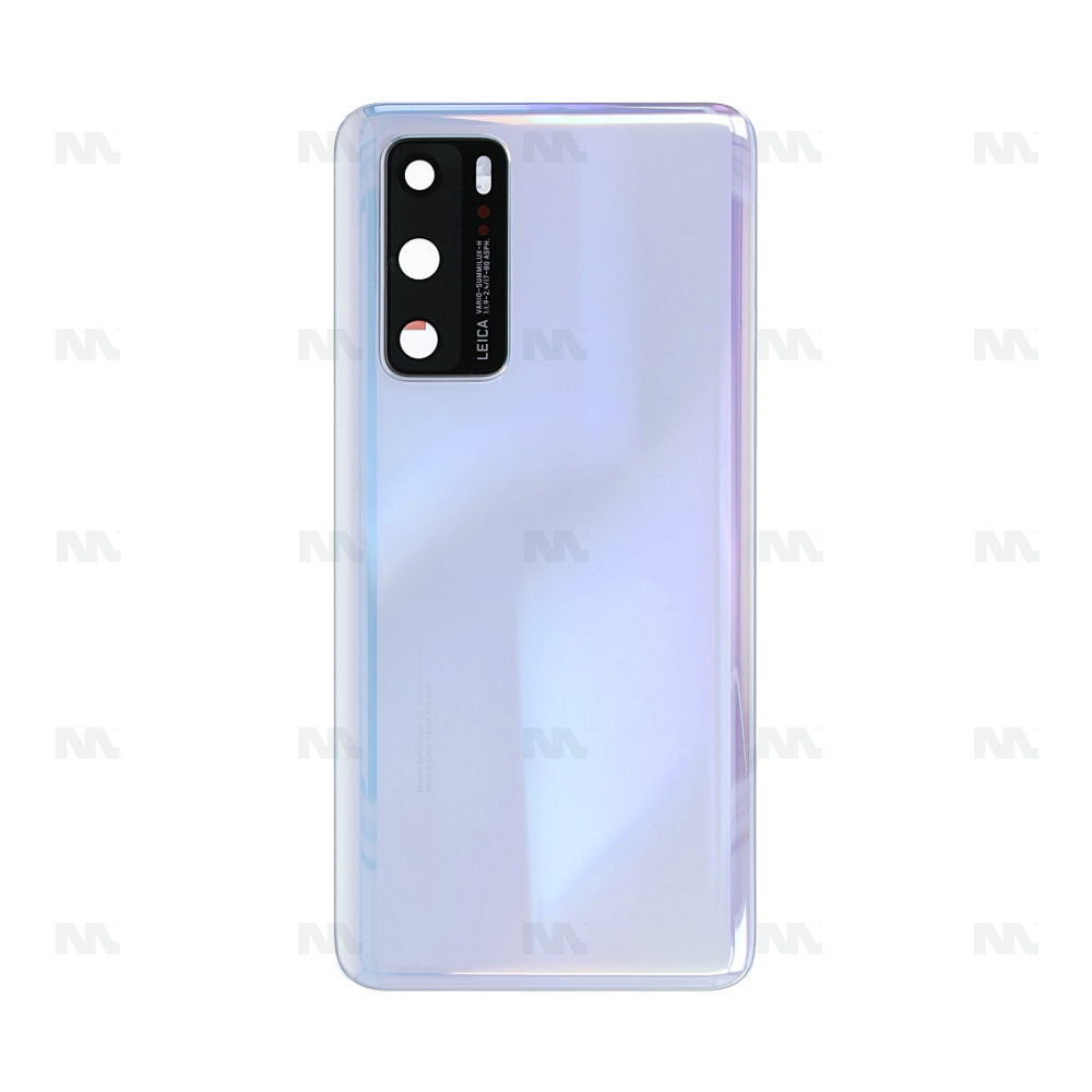 Huawei P40 Back Cover With Lens Ice White OEM