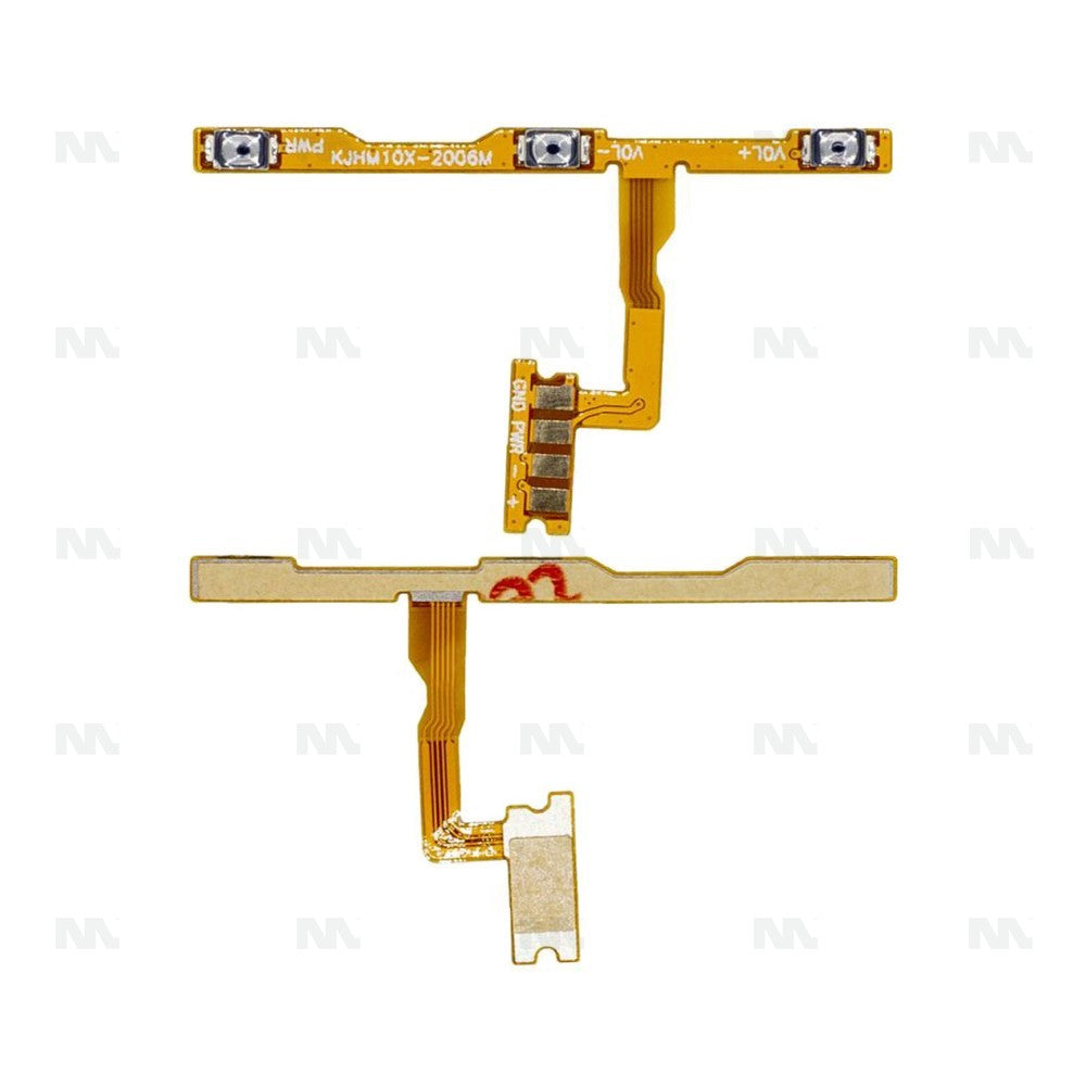 Xiaomi Redmi Note 9 Cable Flex Botones Encendido y Volumen Repuesto OEM
