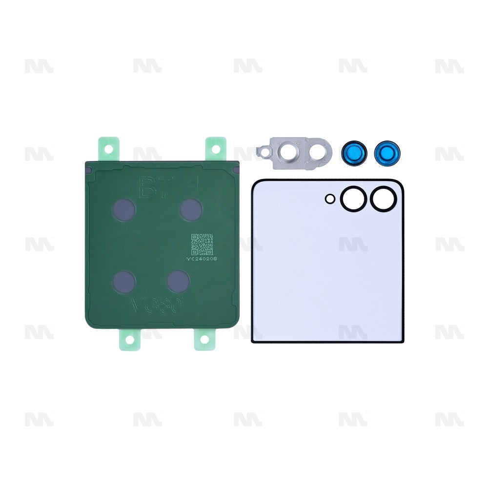 Samsung Galaxy Z Flip7 F766B Back Cover Set Coral Red With Lens Original