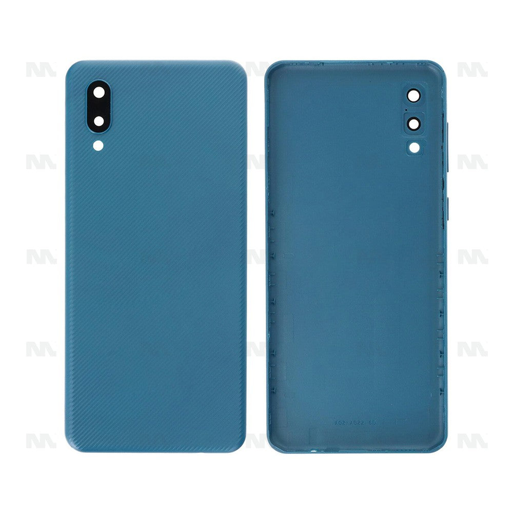 Samsung Galaxy A02 A022F Back Cover With Lens Blue OEM