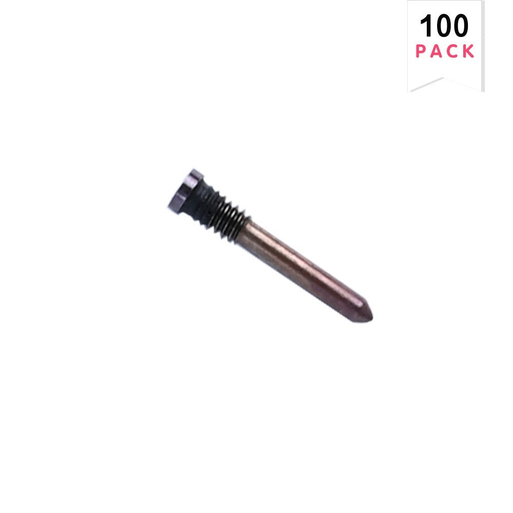 For iPhone 16 Pro, 16 Pro Max Bottom Screws Gold (100-Pack)