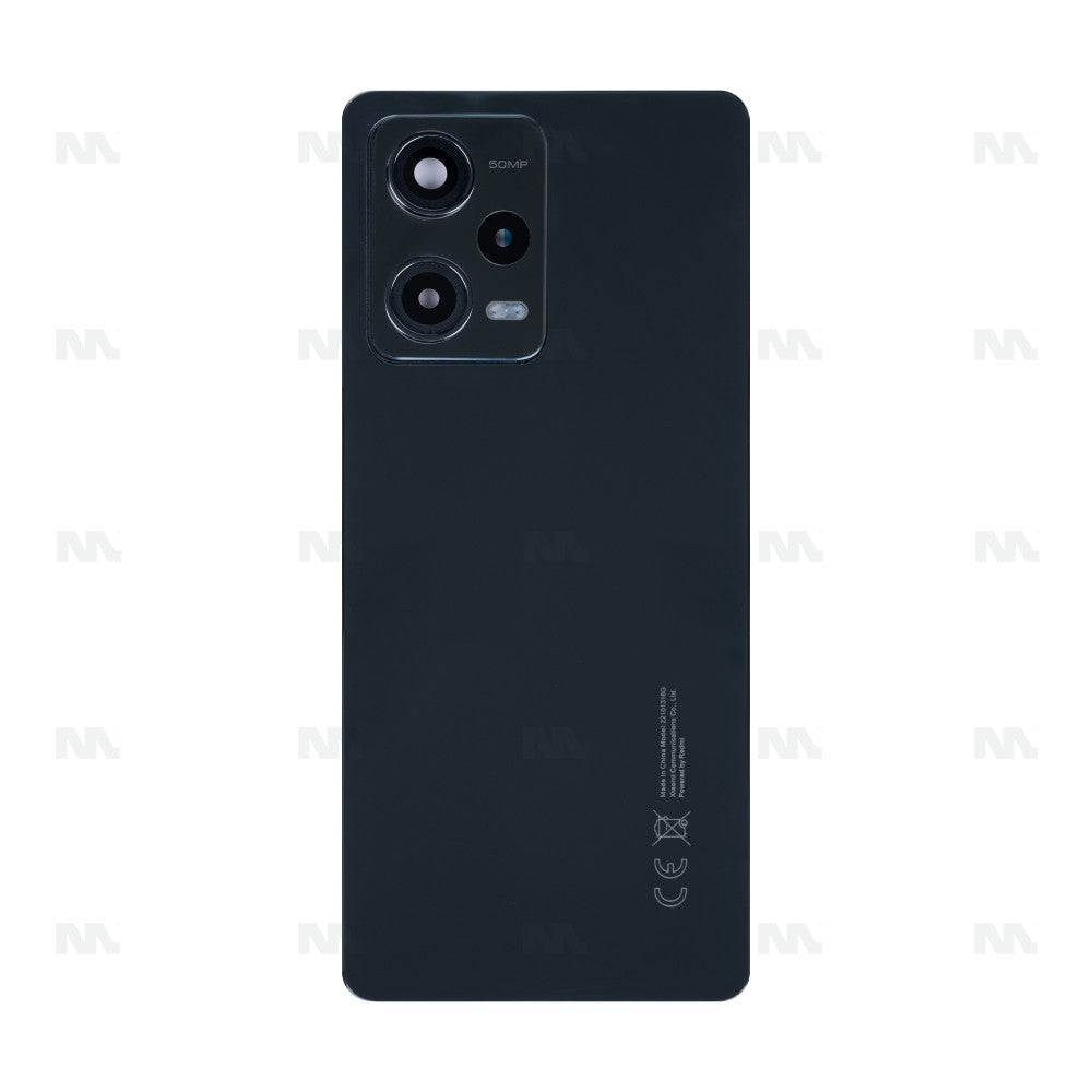 Xiaomi Redmi Note 12 Pro 5G Back Cover With Lens Onyx Black OEM