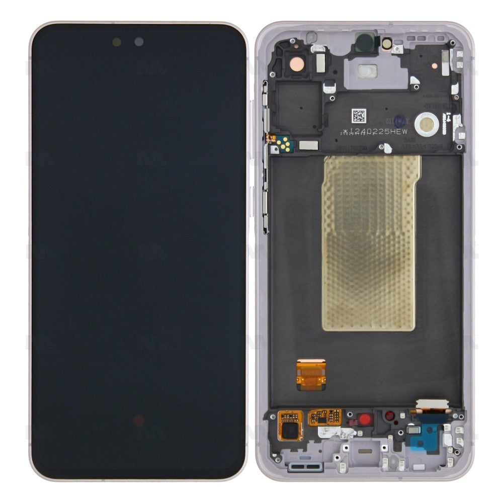 Pantalla y Digitalizador con Marco Rosa Samsung Galaxy A56 A566B GH82-36829D Repuesto Original