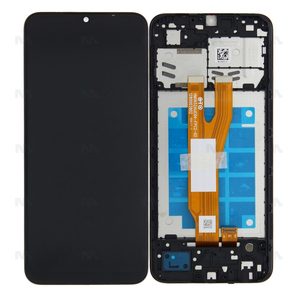 Samsung Galaxy A03 Core (SM-A032F) Display And Digitizer With Frame Black OEM