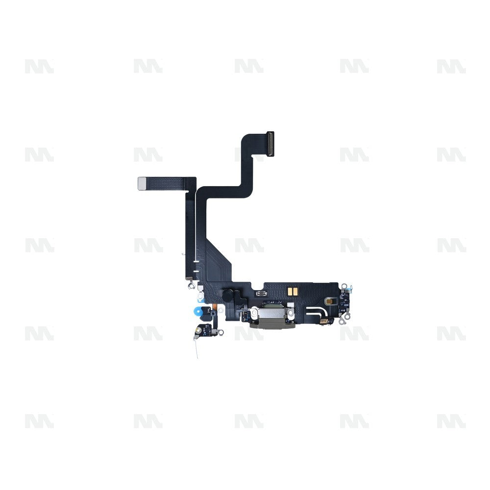 For Apple iPhone 14 Pro System Charging Flex Gold Pulled