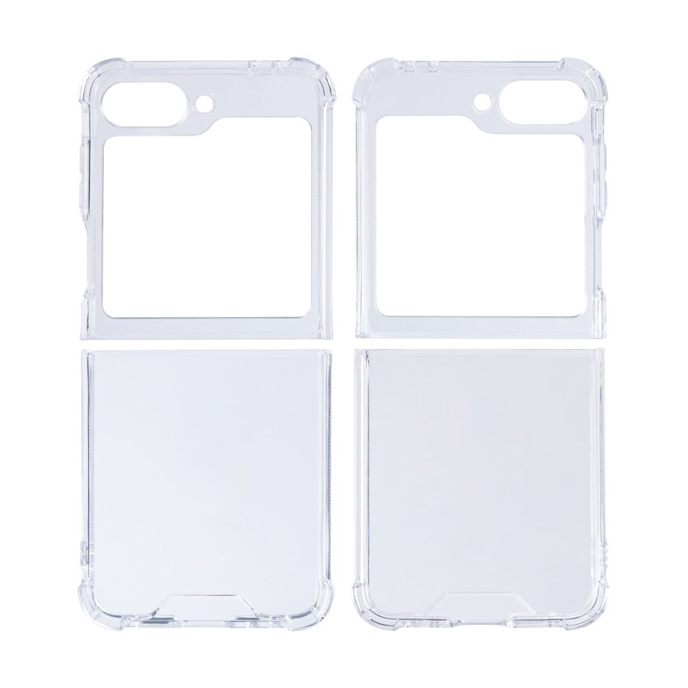 Rixus Anti-Burst Case For Samsung Galaxy Z Flip6 Clear