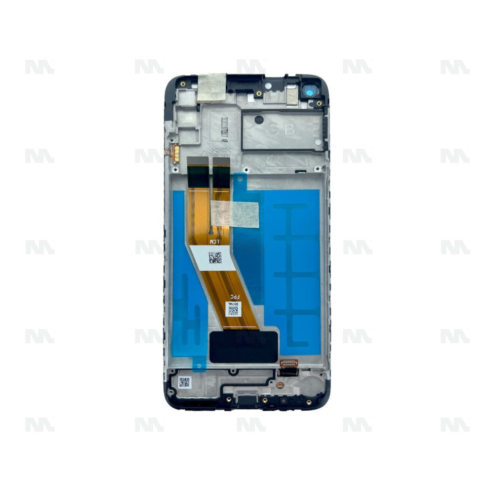 Samsung Galaxy A11 A115F Display And Digitizer With Frame Black Service Pack