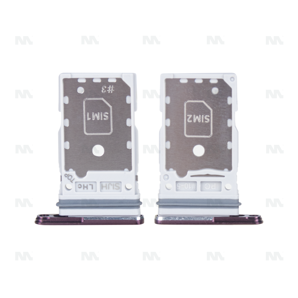 Samsung Galaxy S22 Ultra S908B Sim Card Holder Red OEM