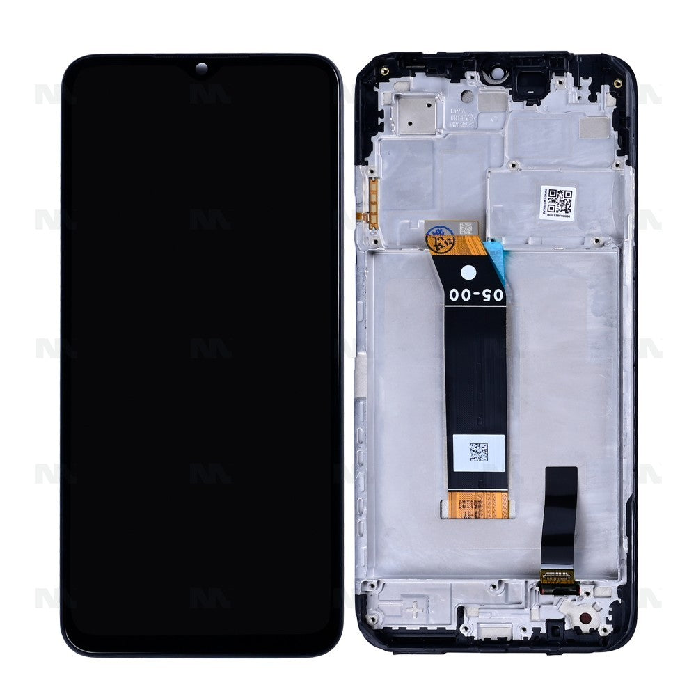 Xiaomi Poco M5 4G (22071219CG) Display And Digitizer With Frame Black Original