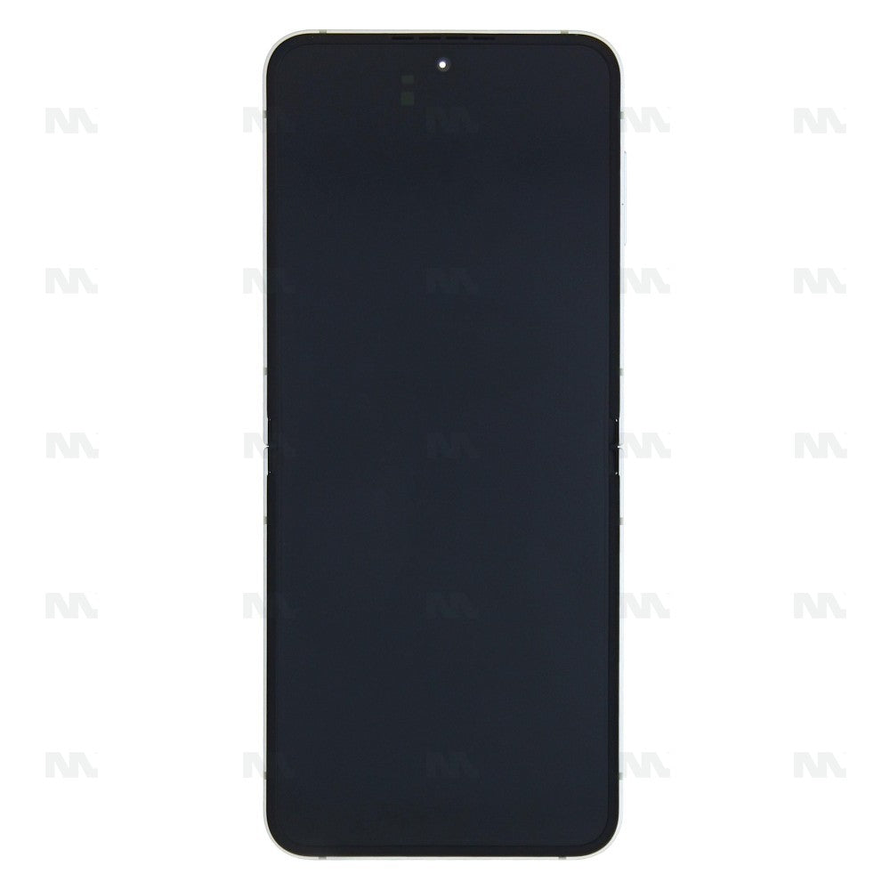 Samsung Galaxy Z Flip6 F741B Display And Digitizer With Frame White Service Pack