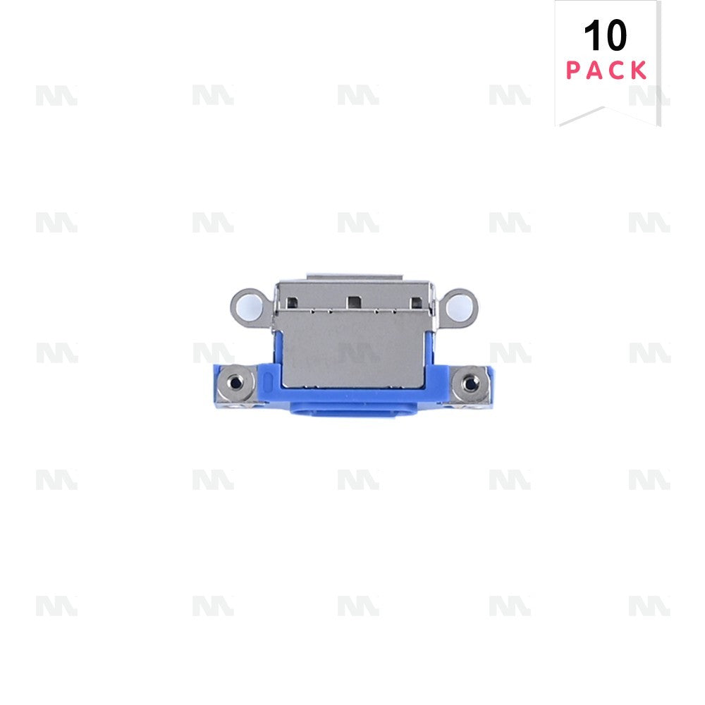 Port de Charge Système pour Apple iPhone 16 et 16 Plus Ultramarine Pièce de Rechange 10 Pièces