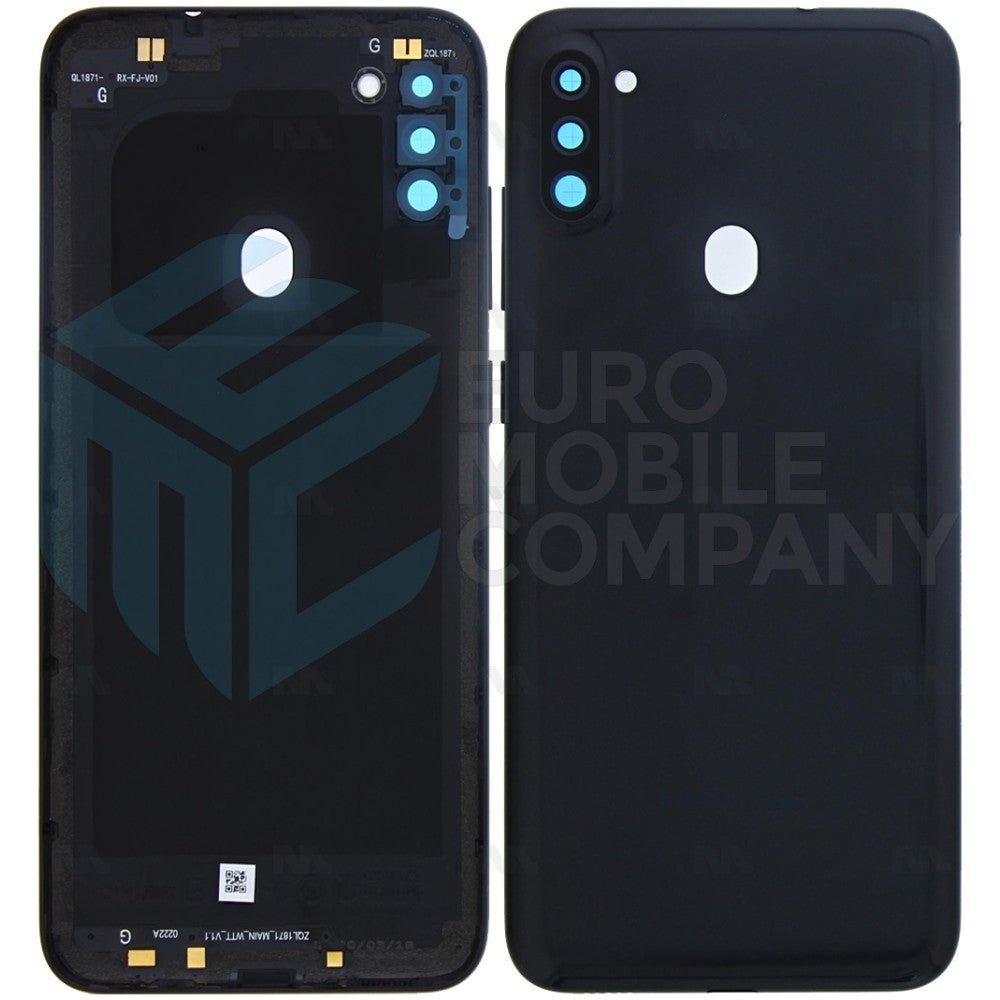 Samsung Galaxy A11 A115F Back Cover With Lens Black OEM