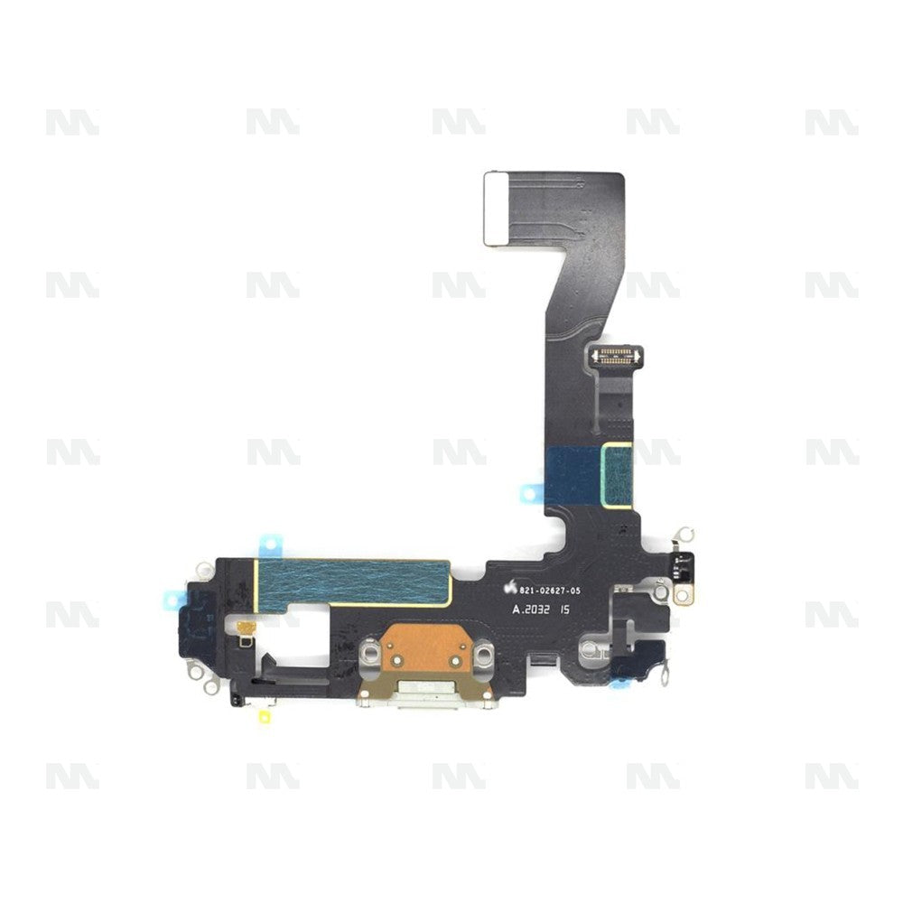 Nappe Flex de Charge Système pour Apple iPhone 12 Pro Argent Pièce de Rechange