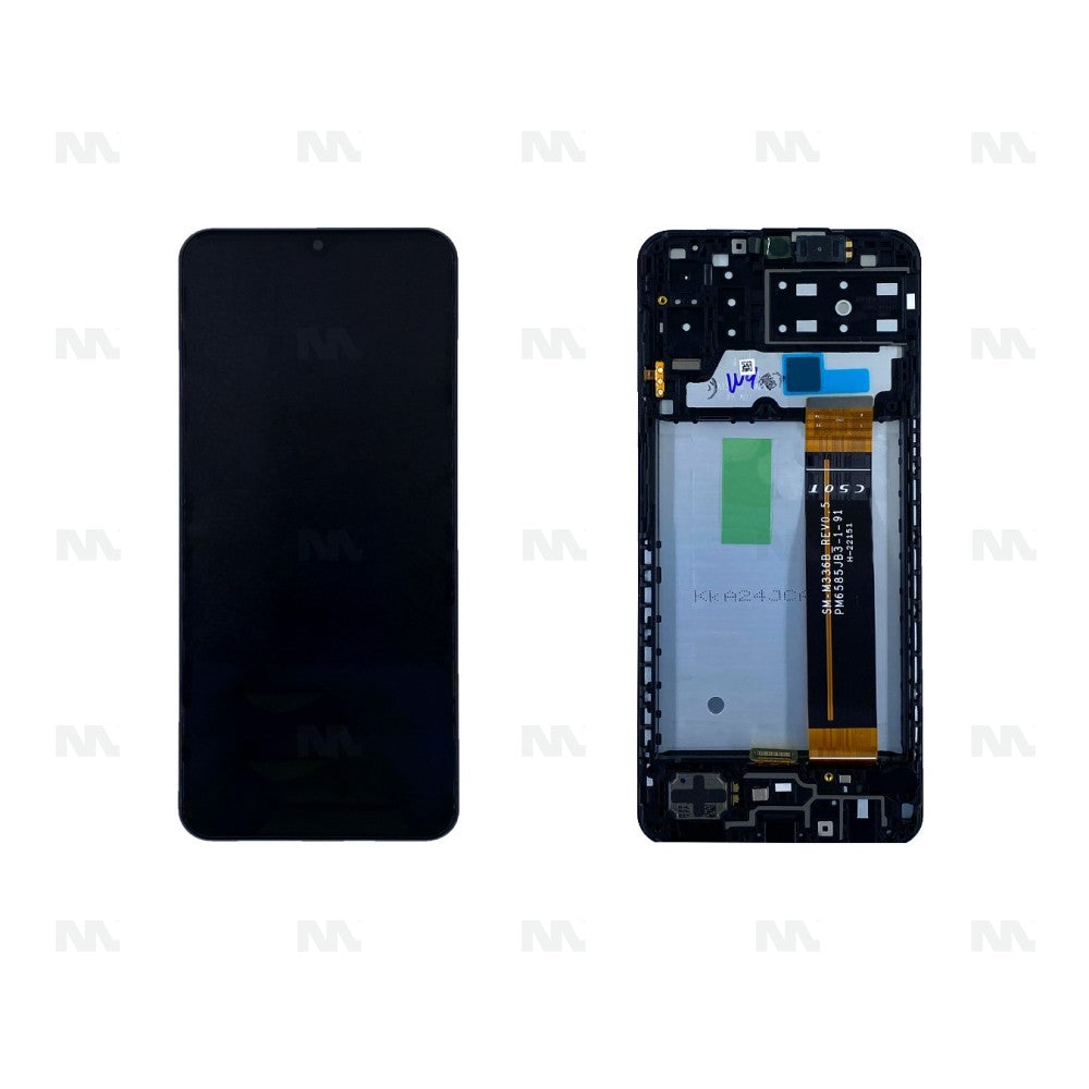 Samsung Galaxy A13 A135F Display And Digitizer With Frame Service Pack