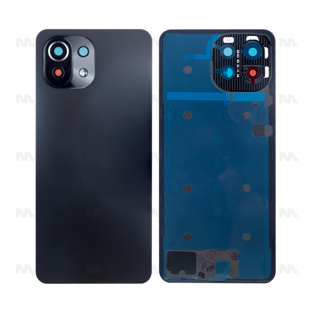 Xiaomi Mi 11 Lite Back Cover With Lens Boba Black OEM