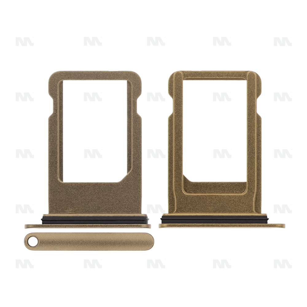 For Apple iPhone 8 Sim Card Holder Gold Pulled