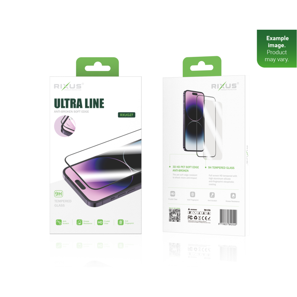 Rixus Clear HD Ultra Line Tempered Glass For Apple iPhone XS Max, 11 Pro Max