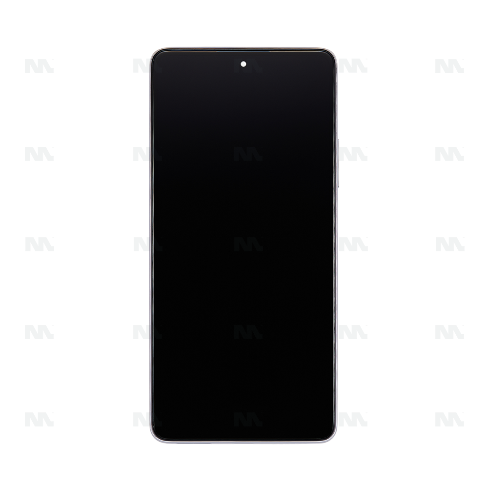 Xiaomi 11T Display And Digitizer With Frame Moonlight White OEM