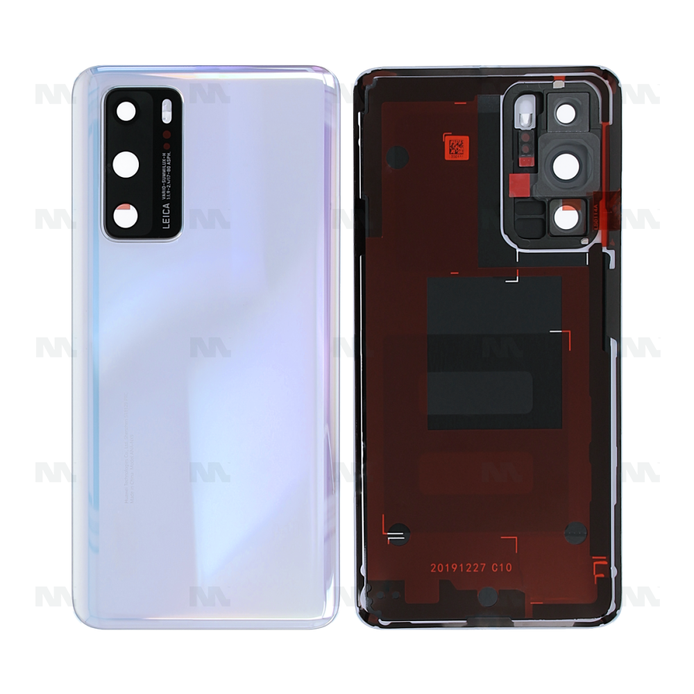 Huawei P40 Back Cover With Lens Ice White OEM