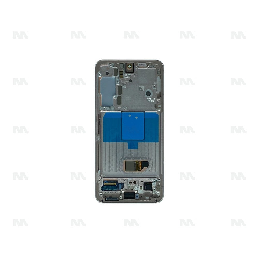 Samsung Galaxy S22 S901B Display And Digitizer With Frame Pink Gold Service Pack