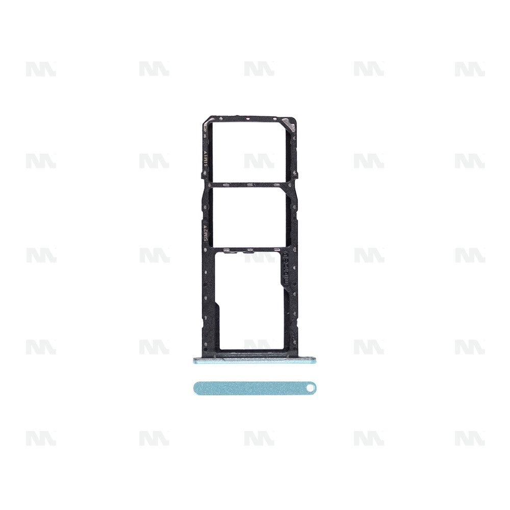Samsung Galaxy A06 A065F Supporto Scheda SIM Blu Chiaro Ricambio OEM